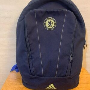 Adidas Blue Chelsea FC Backpack Compact Design